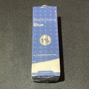 Methylene Blue 1% 1FL /Oz 30ml Formaldehyde Free exp 2027